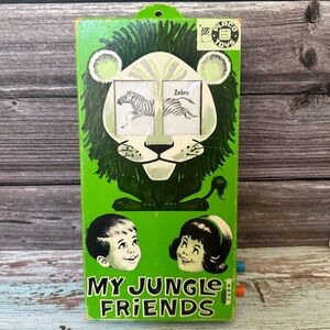 Vintage 1967 Placo Toys “My Jungle friends” Fun dial Series